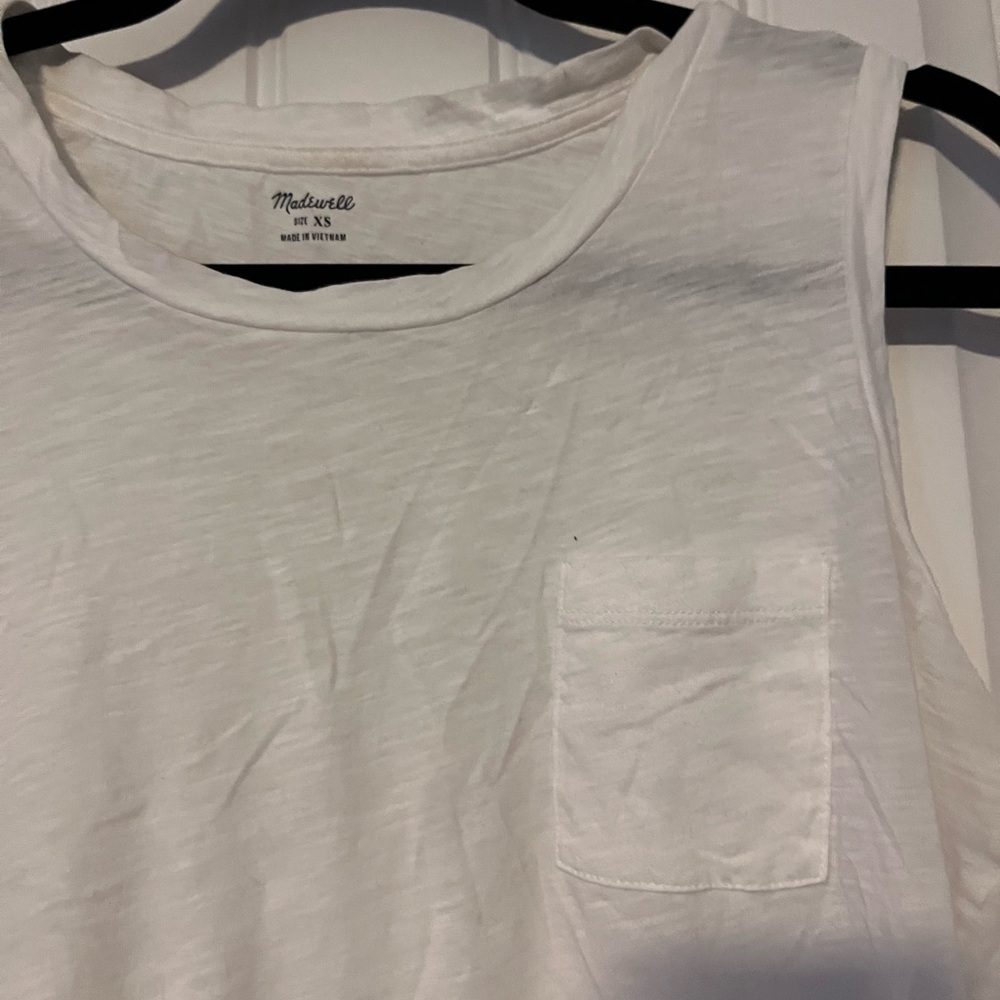 Madewell Whisper Pocket Tank